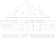 Western Pavement Services logo white